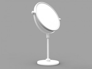 common cosmetic mirror Model 3D