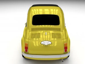 fiat nuova 500d 1960 3D Model