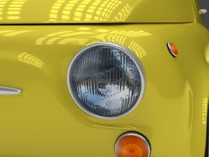 fiat nuova 500d 1960 3D Model