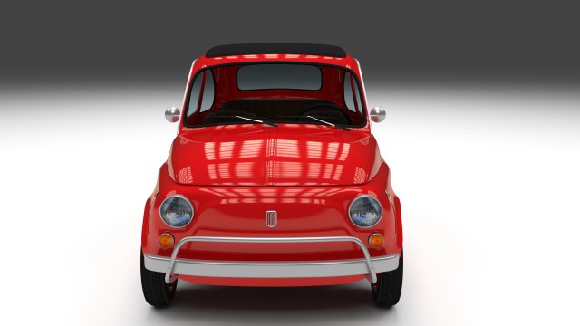 fiat 500l luxe 1968 3D-Modell .c4d .max .obj .3ds .fbx .stl .blend 