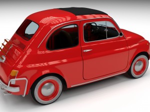 fiat 500l luxe 1968 3D-Modell