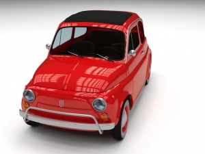 fiat 500l luxe 1968 3D-Modell