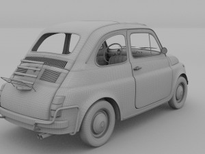 fiat 500l luxe 1968 3D-Modell