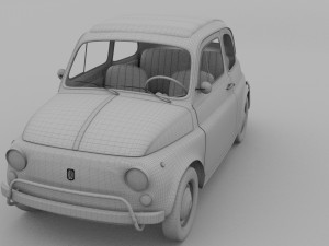 fiat 500l luxe 1968 3D-Modell