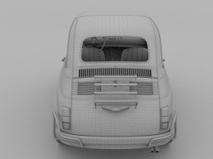 fiat 500l luxe 1968 3D-Modell