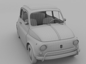fiat 500l luxe 1968 3D-Modell