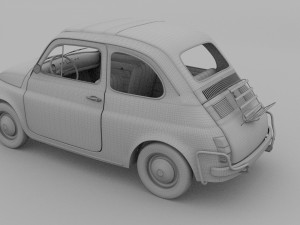 fiat 500l luxe 1968 3D-Modell