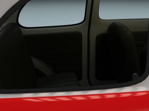 fiat 500 nuova sport 1958 3D Model