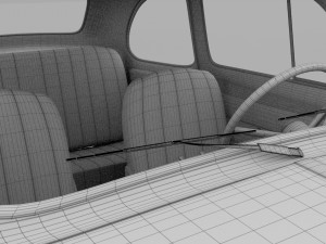 fiat 500 nuova sport 1958 3D Model