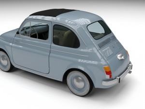 fiat nuova 500 1957 Model 3D