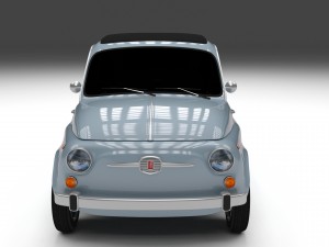 fiat 500 nuova 1957 Modelo 3D