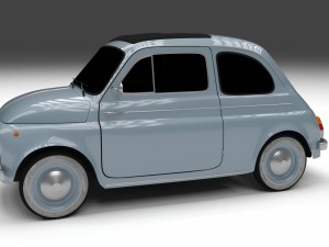 fiat 500 nuova 1957 3D Model