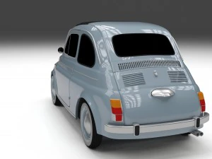 fiat 500 nuova 1957 3D Model
