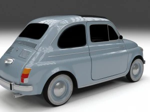 fiat 500 nuova 1957 3D Model