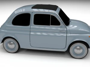 fiat 500 nuova 1957 3D Model