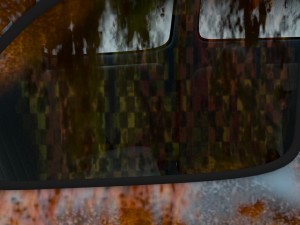 weathered fiat 500 nuova 3D 模型