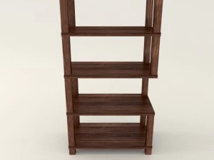 Bücherregal 3D Modell