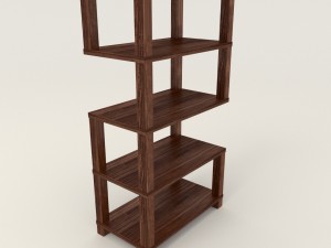 bookshelf Modelo 3D