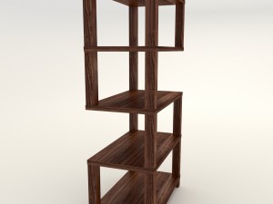 bookshelf Modelo 3D