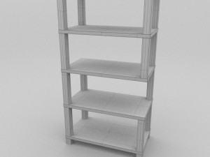 bookshelf Modelo 3D