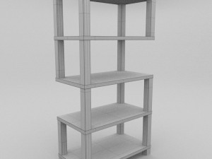 bookshelf Modelo 3D