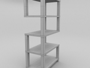 bookshelf Modelo 3D