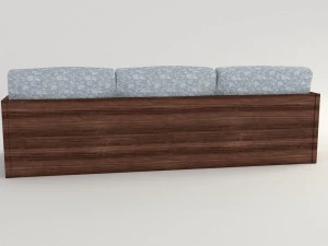 retro sofa 3D Model