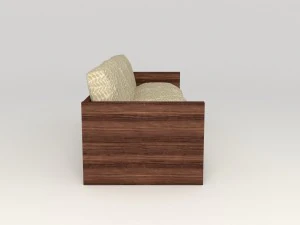 plant pattern couch 3D Model
