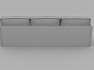 plant pattern couch 3D Model