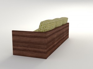 retro oliver sofa 3D Model