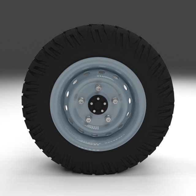 offroad wheel 3D Модель .c4d .max .obj .3ds .fbx .stl .blend 