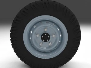roda off-road Modelo 3D