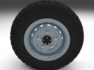 offroad wheel 3D Model