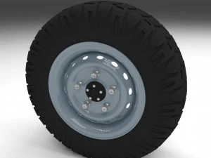 offroad wheel 3D Model