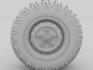 offroad wheel 3D Модель