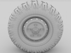 offroad wheel 3D Модель