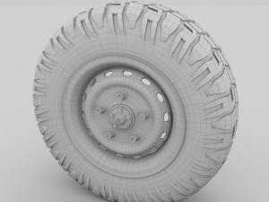 offroad wheel 3D Модель