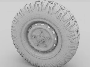 offroad wheel 3D Model