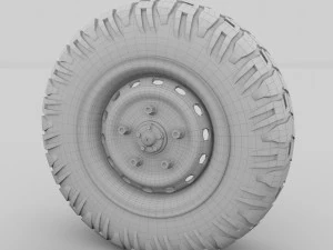 offroad wheel 3D Model