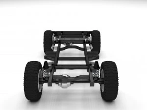 simple offroad chassis 3D Model