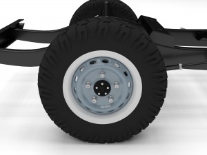 simple offroad chassis 3D Модель