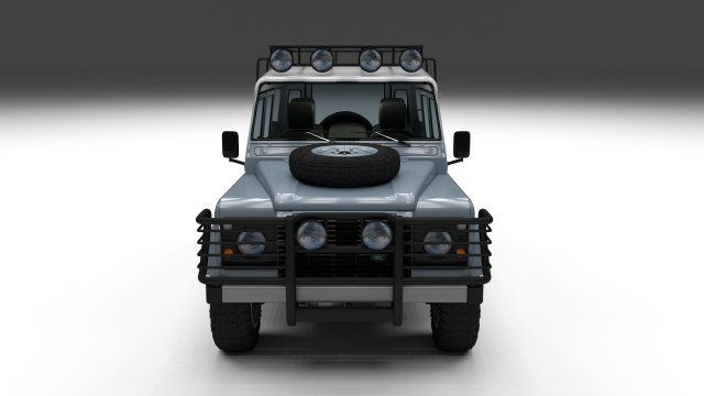 land rover defender 110 utility station wagon w in 3D 模型 .c4d .max .obj .3ds .fbx .stl .blend 