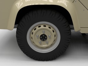 land rover defender 110 station wagon w interior Modello 3D