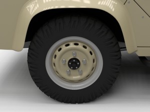 land rover defender 110 double cab pick up w inter 3D 모델
