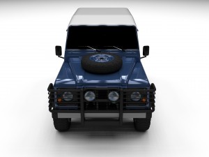 land rover defender 90 hard top 3D Модель
