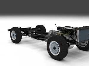 full land rover defender 110 double cab pick up 3D Model