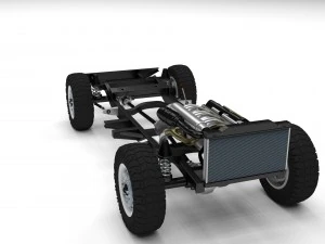 full land rover defender 110 double cab pick up 3D Model