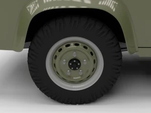 full land rover defender 110 hard top 3D Model
