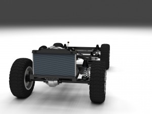 full land rover defender 110 hard top 3D Model