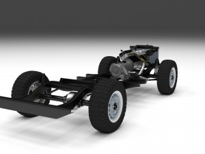 full land rover defender 110 hard top 3D Model